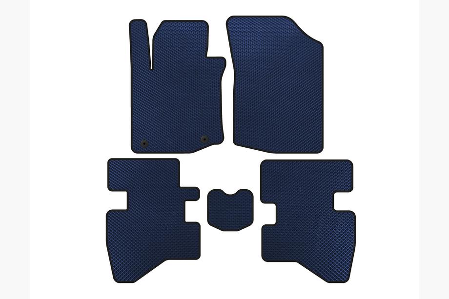Citroen C-1 2014-2021 Alfombrillas EVA (HB, Azul) Image