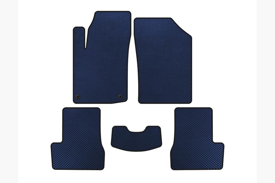 Citroen C-3 2009–2016 Alfombrillas EVA (HB, Azul) Image