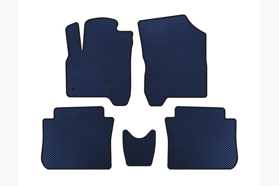 Citroen C-3 Picasso 2010-2017 Alfombrillas EVA (Azul) Image