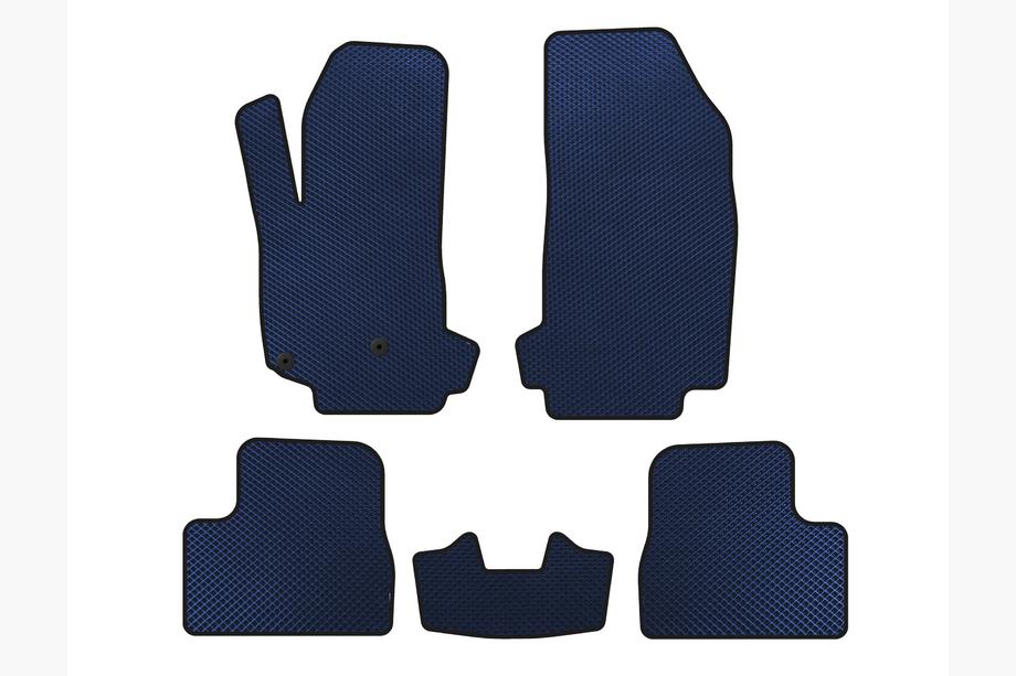 Citroen DS-3 2009-2016 Alfombrillas EVA V-2 (Azul) Image