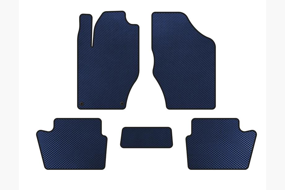 Citroen DS-4 2010-2015 Alfombrillas EVA (HB, Pre-Restyling, Azul) Image