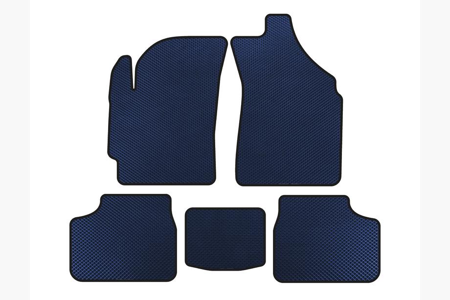 Daewoo Matiz 2009-2015 Alfombrillas EVA (Azul) Image