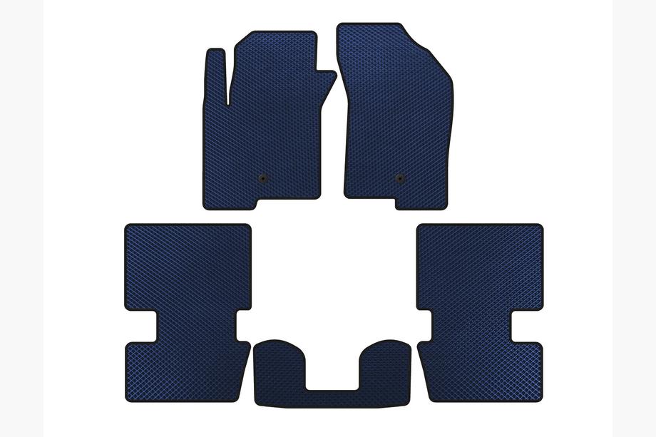 Dodge Caliber 2006-2011 Alfombrillas EVA (HB, Azul) Image