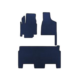 Alfombrillas EVA (2008-2020, 2 Filas, 8 Plazas/Equipamiento SXT, Azul) Dodge Grand Caravan V 2008-2020