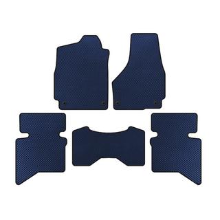 Alfombrillas EVA (2009+, 5 plazas/Cabina doble, Azul) Dodge RAM (DS/DJ/D2) 2009–2024