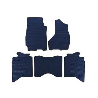 Alfombrillas EVA (2013+, 5 plazas, Azul) Dodge RAM (DS/DJ/D2) 2009–2024