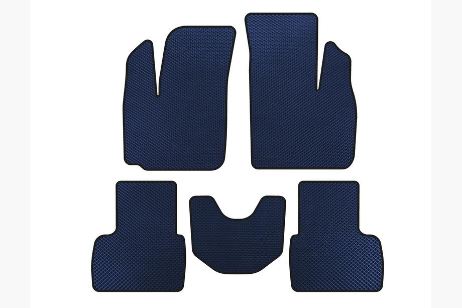 Fiat Doblo I 2001-2005 Alfombrillas EVA (Azul) Image
