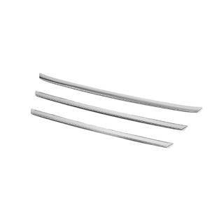 Cubiertas de parrilla (3 uds, acero inoxidable) Hyundai I-40 2011-2019 foto 4