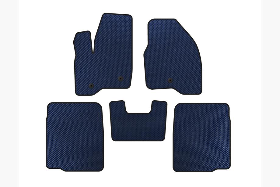 Ford Explorer 2011-2019 Alfombrillas EVA (2 Filas, 2011-2015, Azul) Image