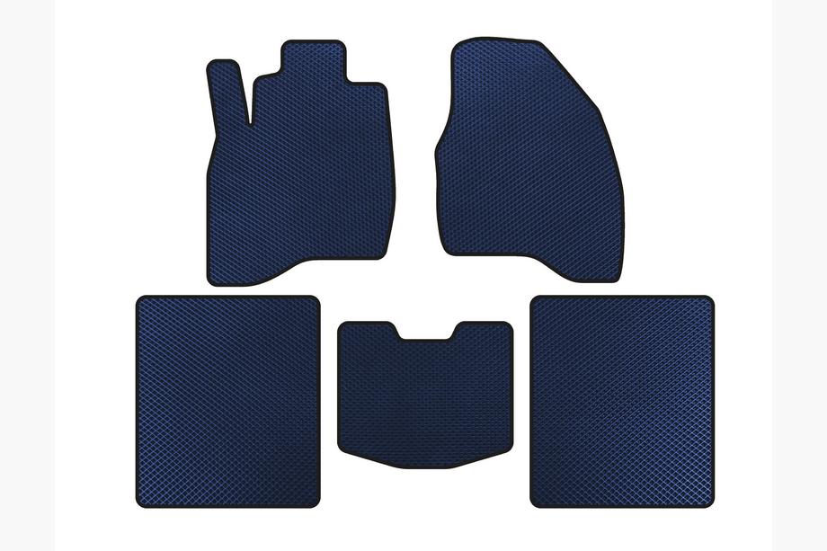 Ford Explorer 2011-2019 Alfombrillas EVA (2015-2019, 5 plazas, Azul) Image