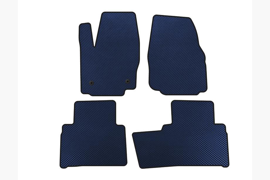Ford Galaxy 2007-2015 Alfombrillas EVA (2 Filas, Azul) Image