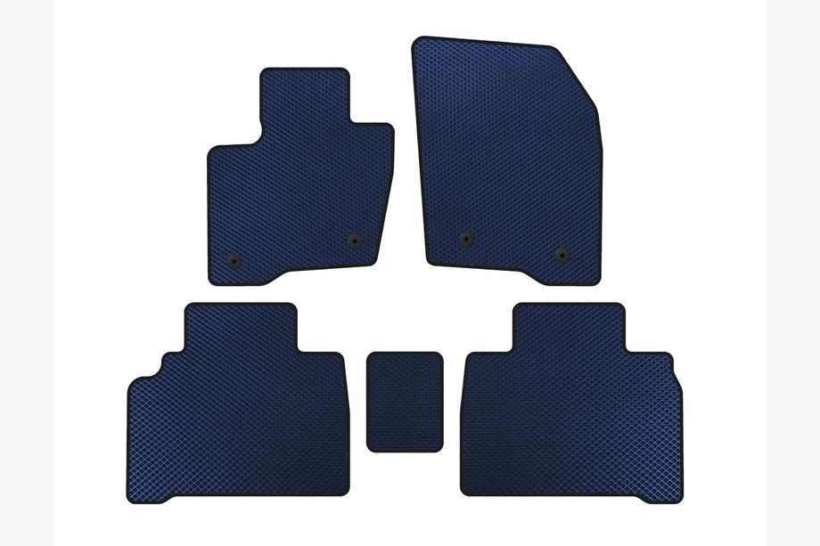 Ford Galaxy 2015- Alfombrillas EVA (HB, Azul) Image