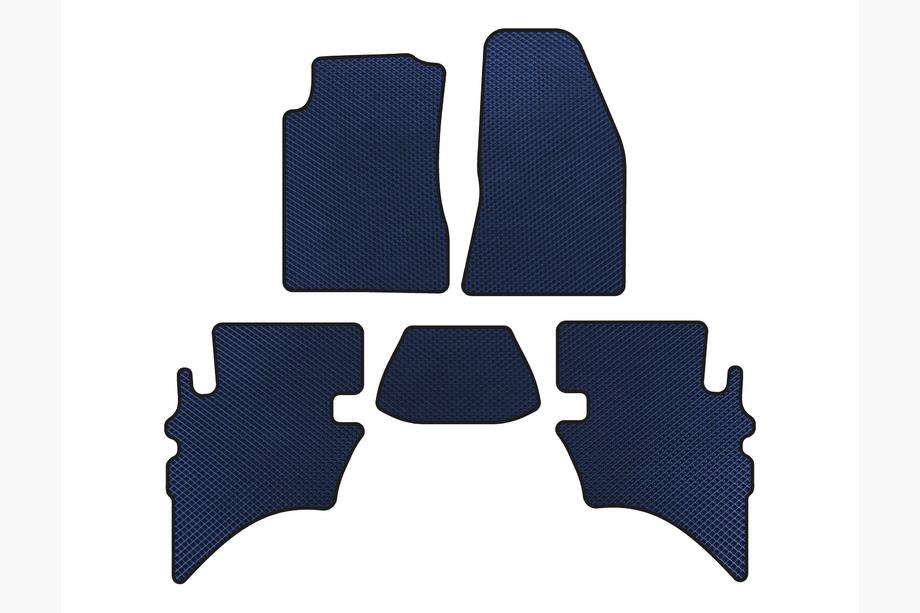 Ford Ranger 2002-2006 Alfombrillas EVA (Azul) Image