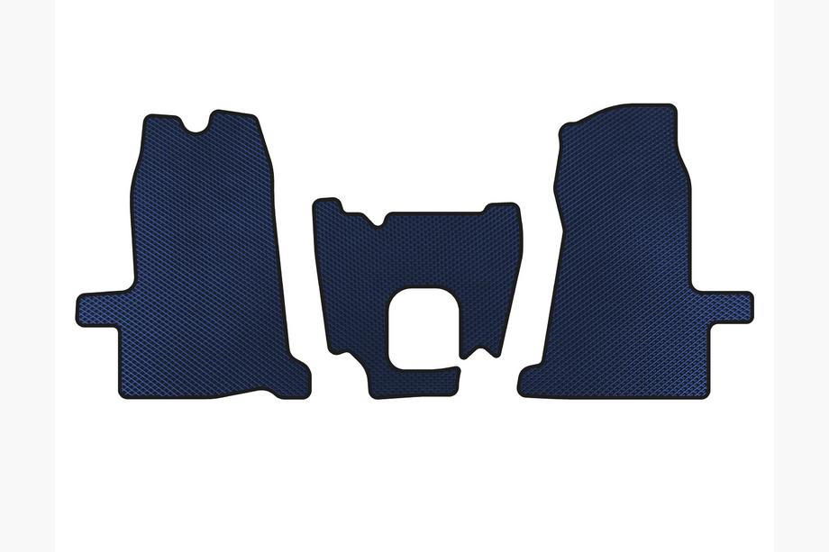 Ford Transit 2000–2014 Alfombrillas EVA (2000-2006, 1+1, Manual, Azul) Image