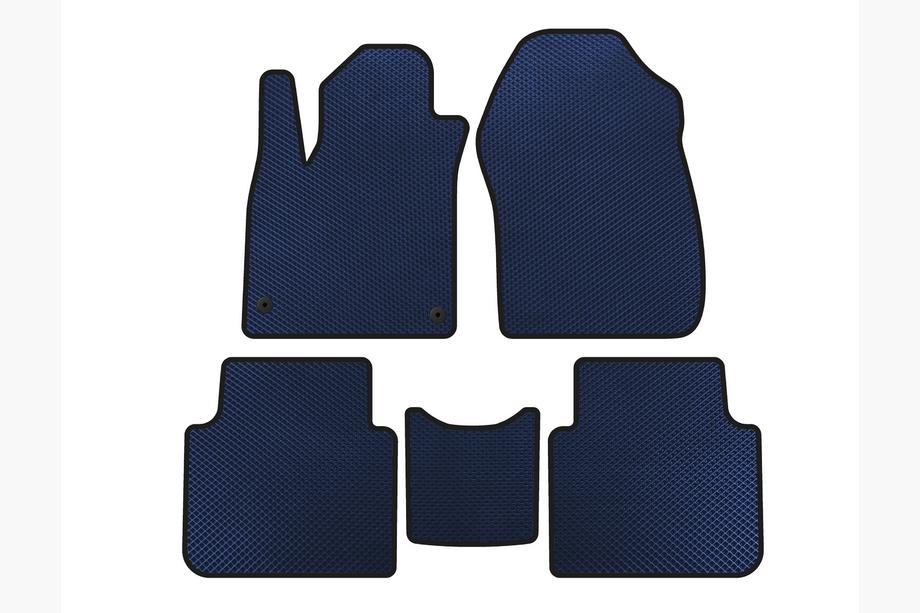 Honda CRV 2017-2022 Alfombrillas EVA (7 plazas, Azul, 2020-2022) Image