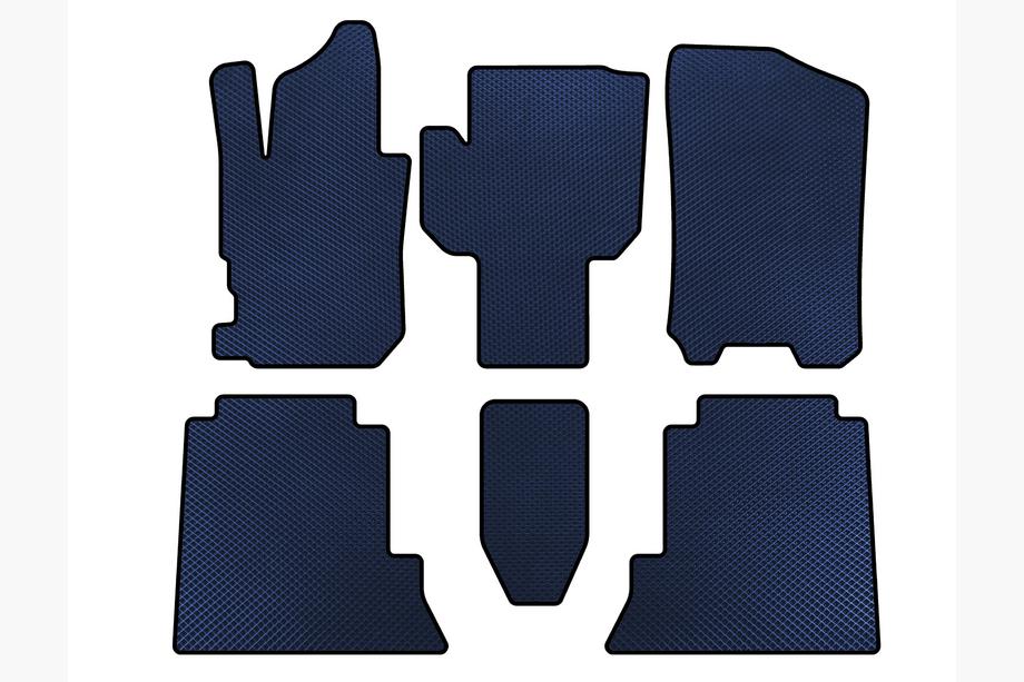 Honda FR-V 2004-2009 Alfombrillas EVA (Azul) Image