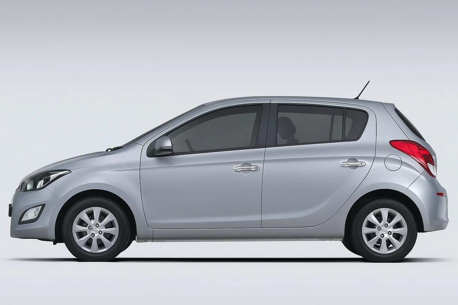 Hyundai I-20 2012-2014 Cubiertas de Manijas Cromadas (4 uds., Acero Inoxidable) Image