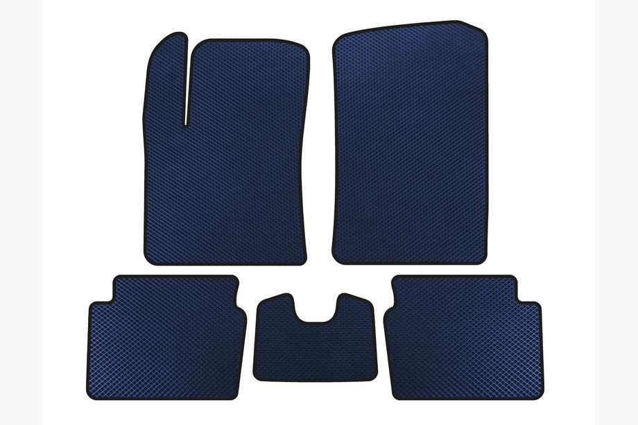 Hyundai I-10 2008-2013 Alfombrillas EVA (HB, Azul) Image