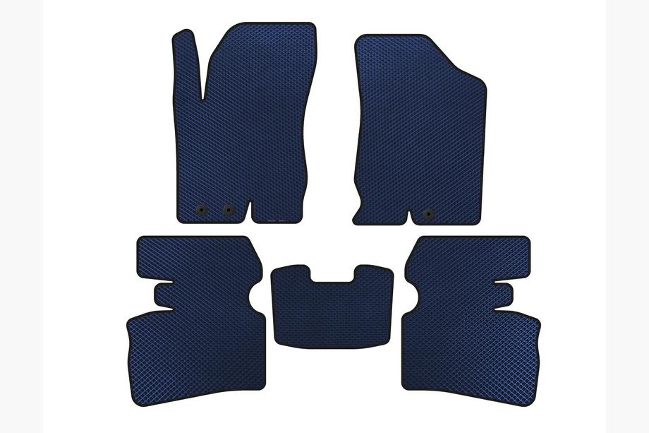 Hyundai I-30 2007-2011 Alfombrillas EVA (SW, Azul) Image
