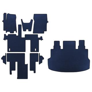 Alfombrillas EVA (interior completo, 1+1, 5/9 plazas, Azul)