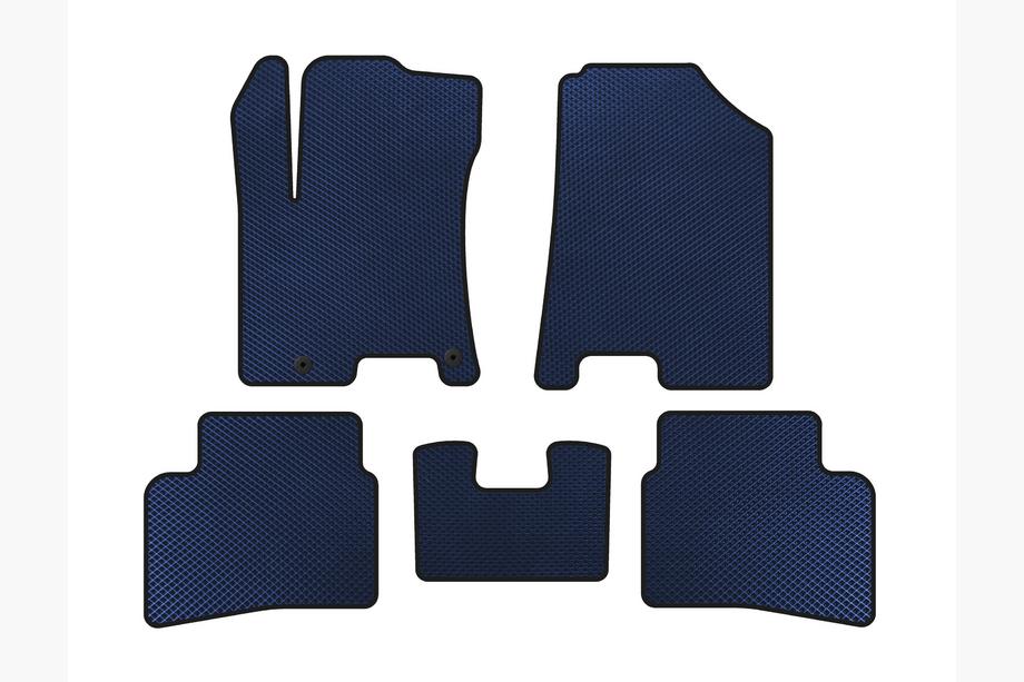 Hyundai Venue 2019- Alfombrillas EVA (Azul) Image