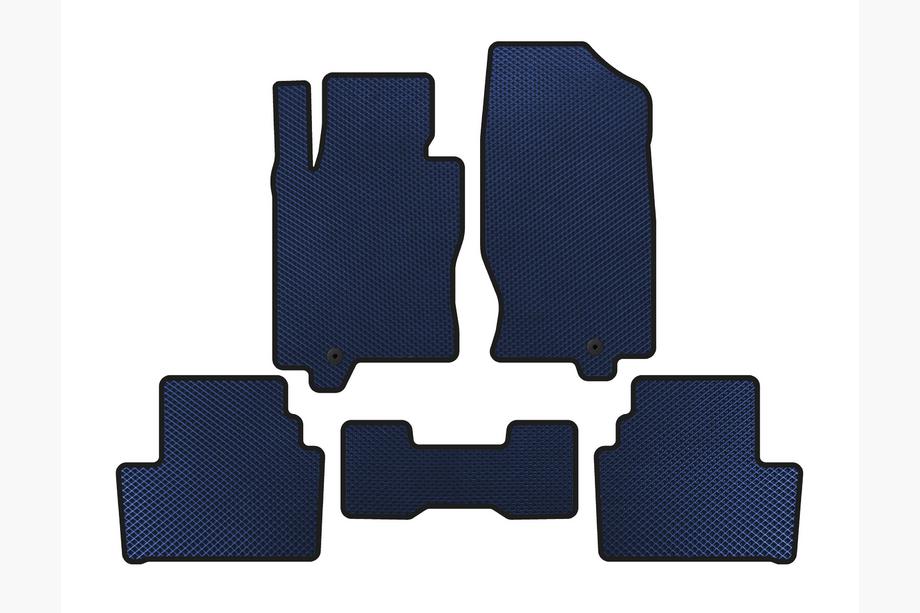 Infiniti G25/G35/37 (V36/CV36) 2006-2015 Alfombrillas EVA (G35 S, Coupé, Azul) Image