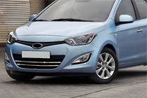 Hyundai I-20 2012-2014 Tiras para parrilla (2 uds, acero inoxidable) foto 1