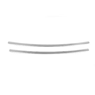 Tiras para parrilla (2 uds, acero inoxidable) Hyundai I-20 2012-2014 foto 2