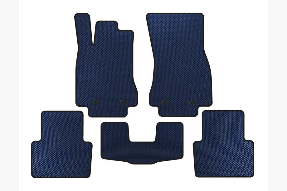 Jaguar XF 2009-2016 Alfombrillas EVA (Azul) Image