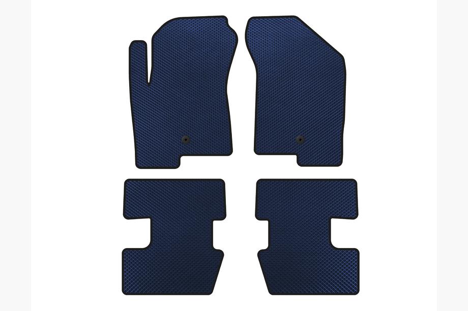 Jeep Compass 2006-2016 Alfombrillas EVA (2011-2016, Azul) Image