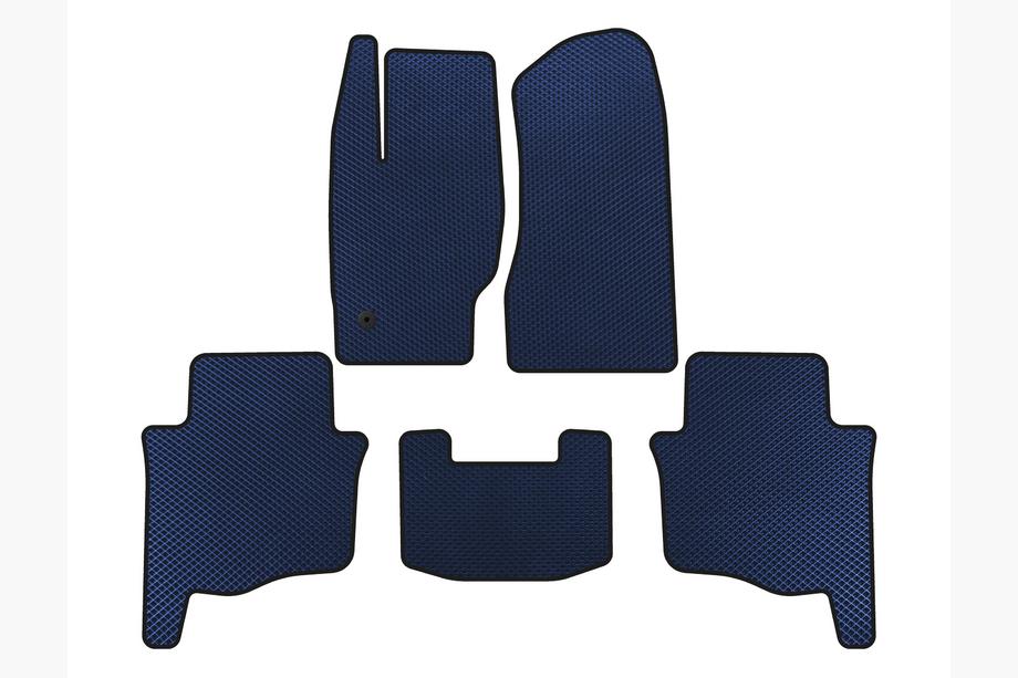 Jeep Grand Cherokee WK 2004-2010 Alfombrillas EVA (Azul) Image