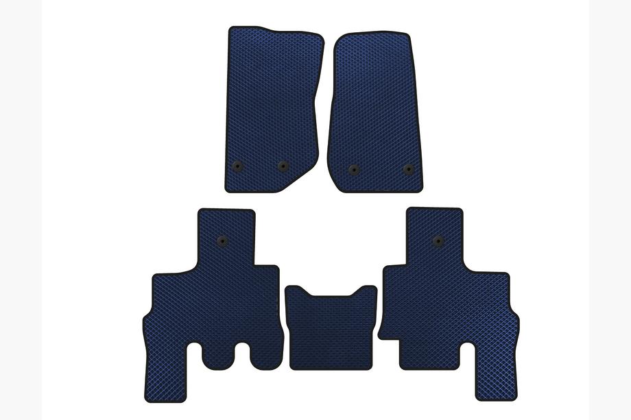 Jeep Wrangler 2007-2017 Alfombrillas EVA (Azul) Image