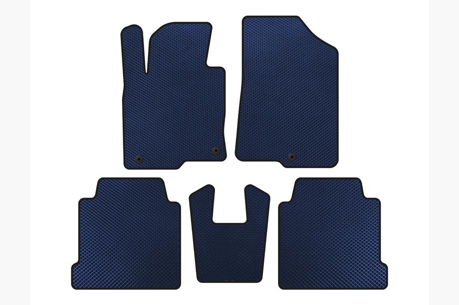 Kia Cadenza 2016- Alfombrillas EVA (Azul) Image