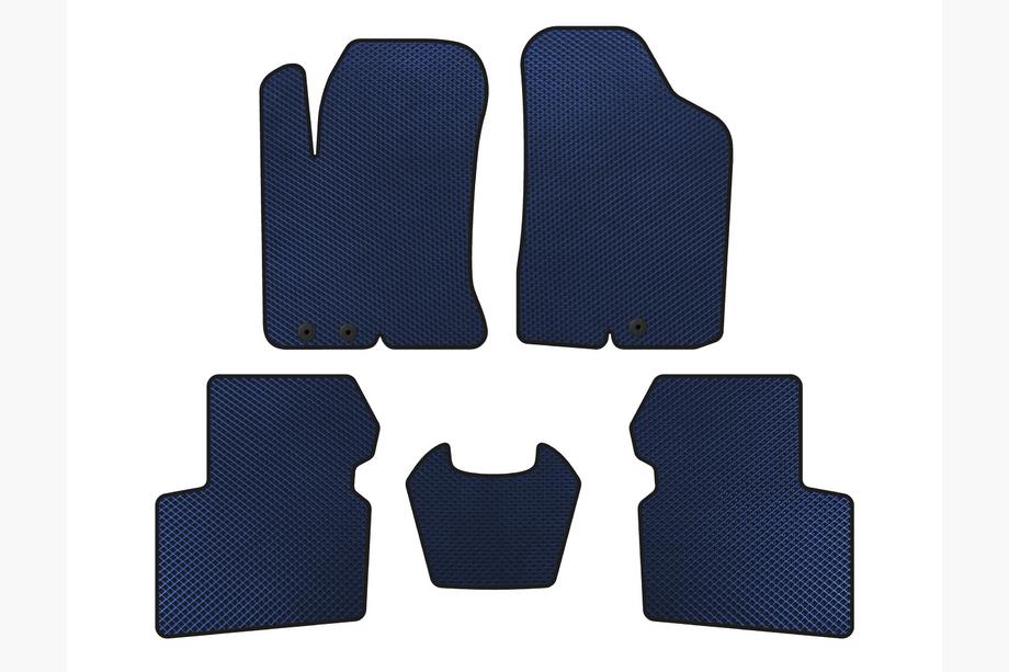 Kia Cerato 2 2010-2013 Alfombrillas EVA (SD, Azul) Image