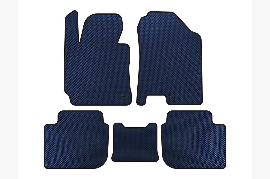 Kia Cerato 3 2013-2018 Alfombrillas EVA (SD, Azul) Image