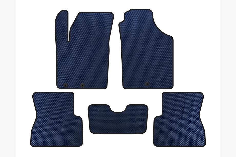 Kia Picanto 2011-2016 Alfombrillas EVA (Azul) Image