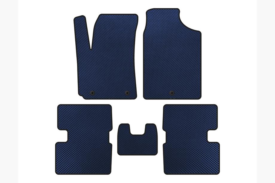 Kia Picanto 2016- Alfombrillas EVA (HB, Azul) Image