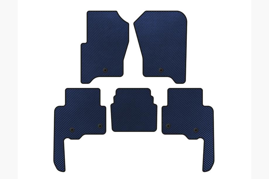 Land Rover Discovery IV 2009-2017 Alfombrillas EVA V2 (Azul) Image