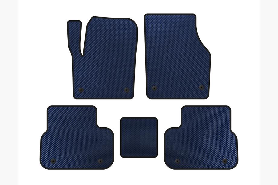 Land Rover Discovery Sport 2014- Alfombrillas EVA (2014-2019, 2 Filas, Azul) Image