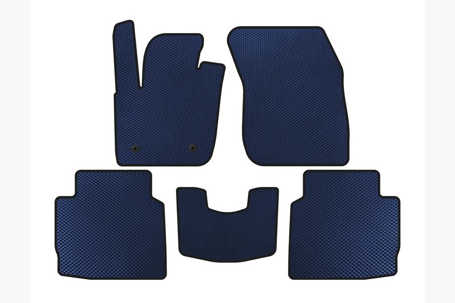 Lincoln MKZ 2012-2020 Alfombrillas EVA (2016-2020, SD, Azul) Image