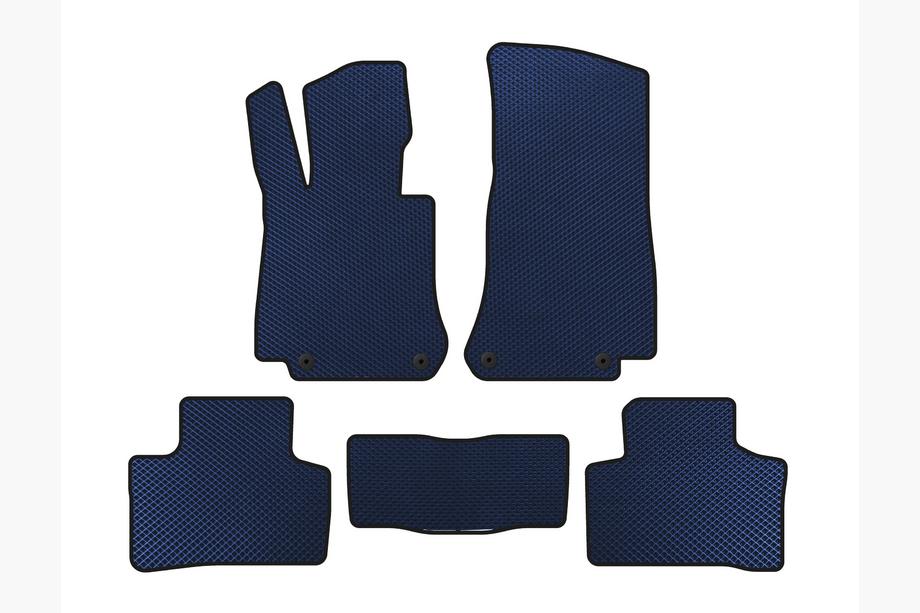 Mercedes EQC 2019-2023 Alfombrillas EVA (Azul) Image