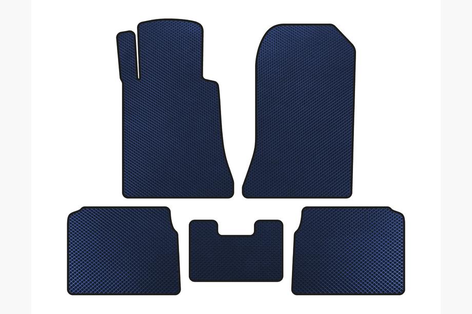 Mercedes E-class W124 1984–1997 Alfombrillas EVA (SD, Azul) Image