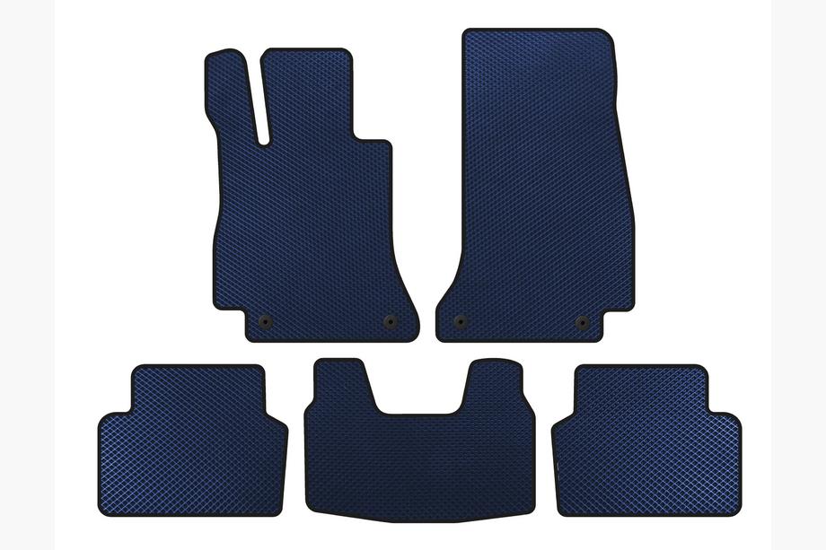Mercedes E-class W213 2016-2023 Alfombrillas EVA (SD, Azul) Image