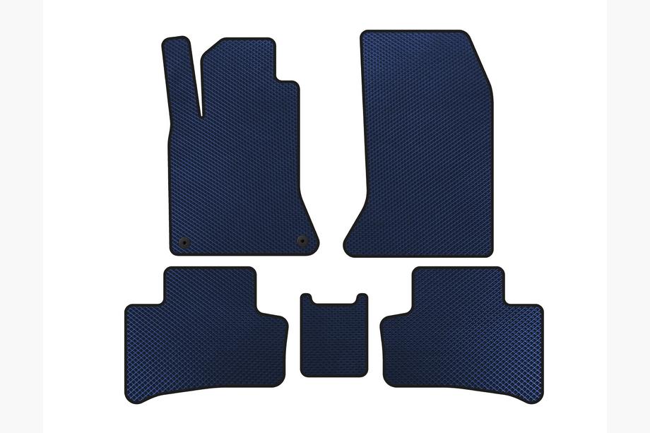 Mercedes B-class W246 2011-2018 Alfombrillas EVA (2011-2015, Eléctrico, Azul) Image