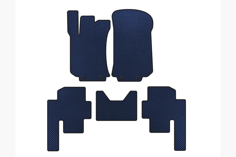 Mercedes R-class W251 2005-2017 Alfombrillas EVA (2 Filas, Azul) Image
