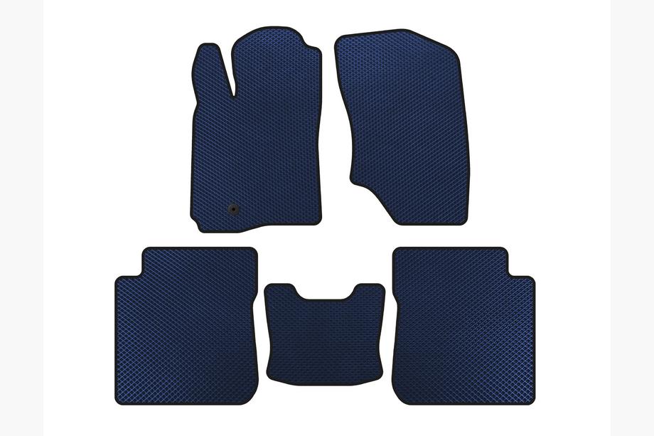Mitsubishi Outlander 2001-2006 Alfombrillas EVA (Azul) Image