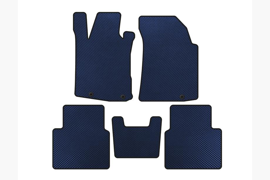 Nissan Maxima 2015-2023 Alfombrillas EVA (SD, Azul) Image