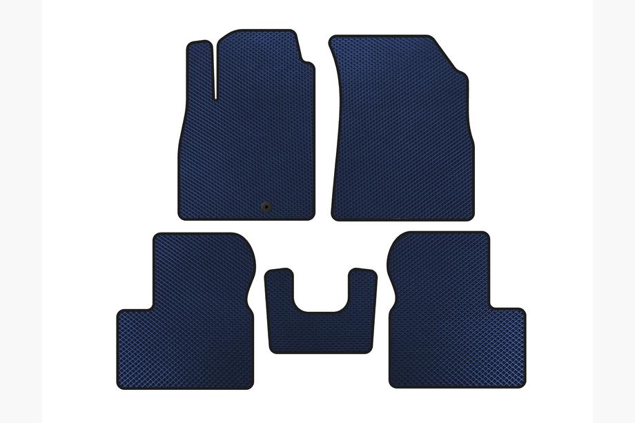 Nissan Micra K13 2011-2016 Alfombrillas EVA (Azul) Image