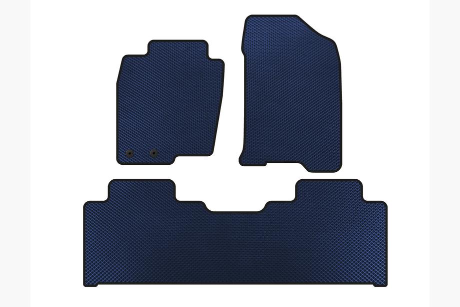 Nissan Navara/NP300 2016- Alfombrillas EVA V1 (Azul) Image