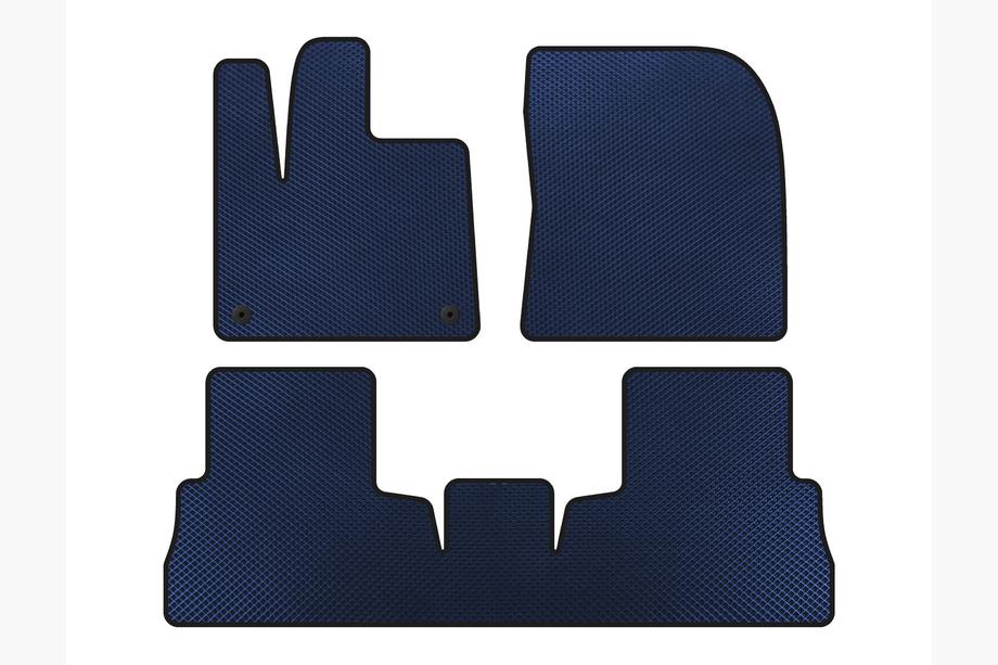 Opel Combo 2019- Alfombrillas EVA (Azul) Image